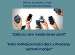 Predavanje “Odgoj za medije danas” u Gornjoj Voći Zvonimira Ancića, glasnogovornika HBK