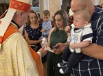 Krštenje petog djeteta obitelji Ciler