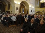 Mons. Petar Palic na proslavi Gospe Lurdske kod kapucina u Varazdinu.