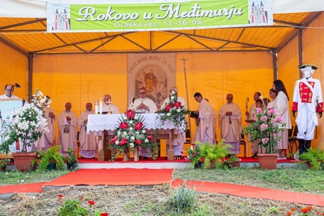 Sv. Rok i ove godine svečano proslavljen u Draškovu poznatom manifestacijom "Rokovo u Međimurju"