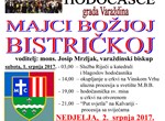 328. zavjetno hodočašće grada Varaždina Majci Božjoj Bistričkoj