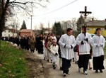 Biskup Huzjak u Močilama na 13. zavjetnoj procesiji grada Koprivnice