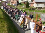 Pobožnost križnog puta na otvorenom po župi Sveti Martin na Muri