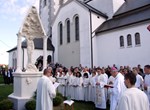 U Sračincu na župni blagdan blagoslovljen novi kip sv. Mihaela arkanđela