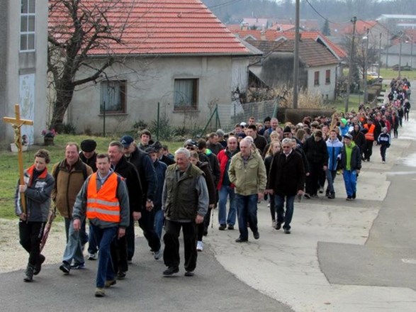 Križni put na otvorenom po župi Sveti Juraj na Bregu