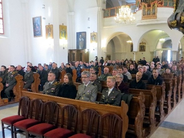 Biskup Mrzljak predvodio misu za stradale branitelje varaždinske brigade