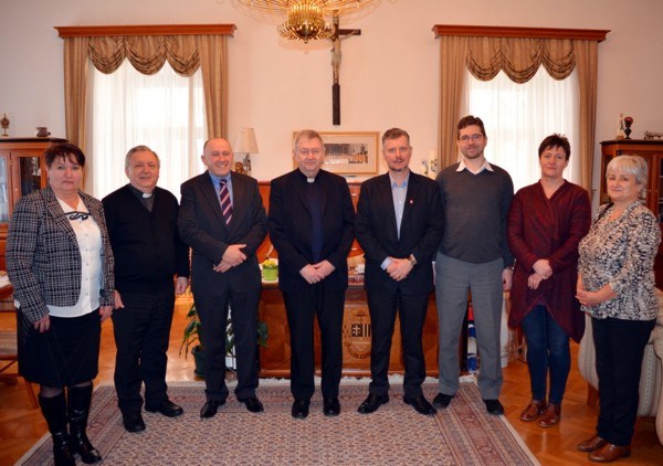 Posjet čelnika Caritasa Pečuške biskupije Varaždinskoj biskupiji