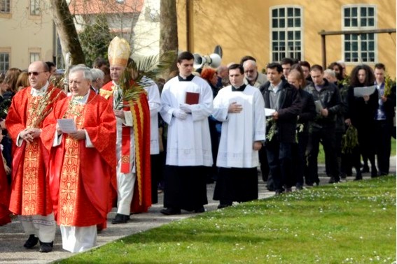 Misno slavlje na Cvjetnu nedjelju u varaždinskoj katedrali