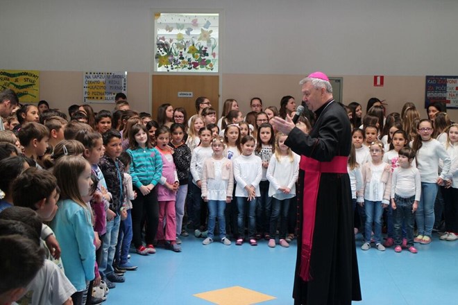 Biskup Mrzljak u pastirskom pohodu župi Kotoriba