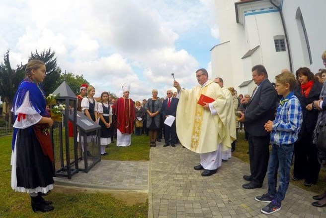 Otkrivanje i blagoslov stope sv. Martina u župi Sveti Martin na Muri