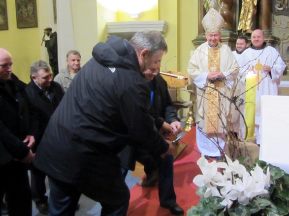 Biskup Mrzljak na proslavi 10. obljetnice zahvalnih susreta međimurskih vinogradara