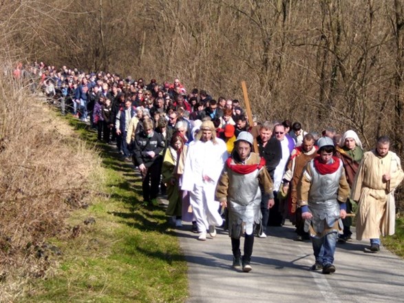 Križni put na otvorenom po župi Sveti Martin na Muri