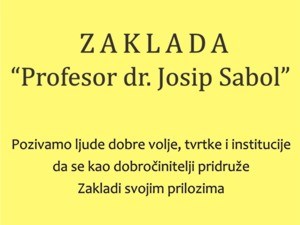 ZAKLADA “Profesor dr. Josip Sabol”