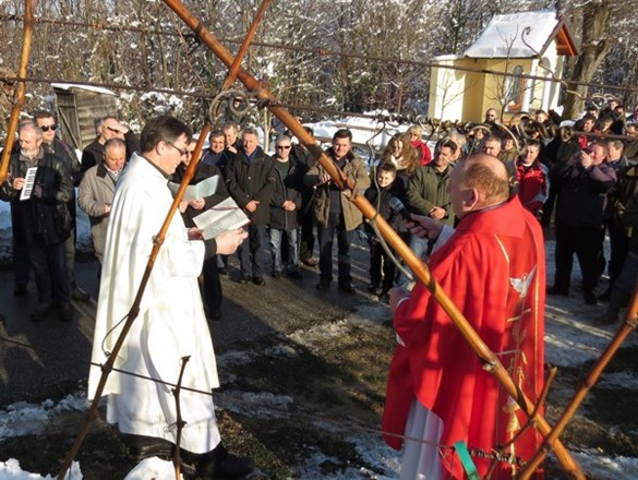 Proslava Vincekova i blagoslov vinograda u Brezovcu