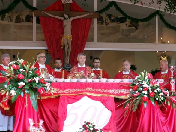 Proslava Presvete Krvi na Svetu subotu u ludbreškom svetištu