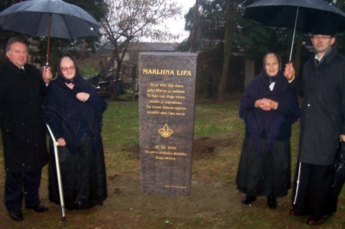 Uz zavjetnu kapelu Majke Božje Molvarske zasađena "Marijina lipa"